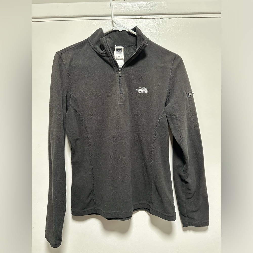 North face women’s quarter zip up fleece